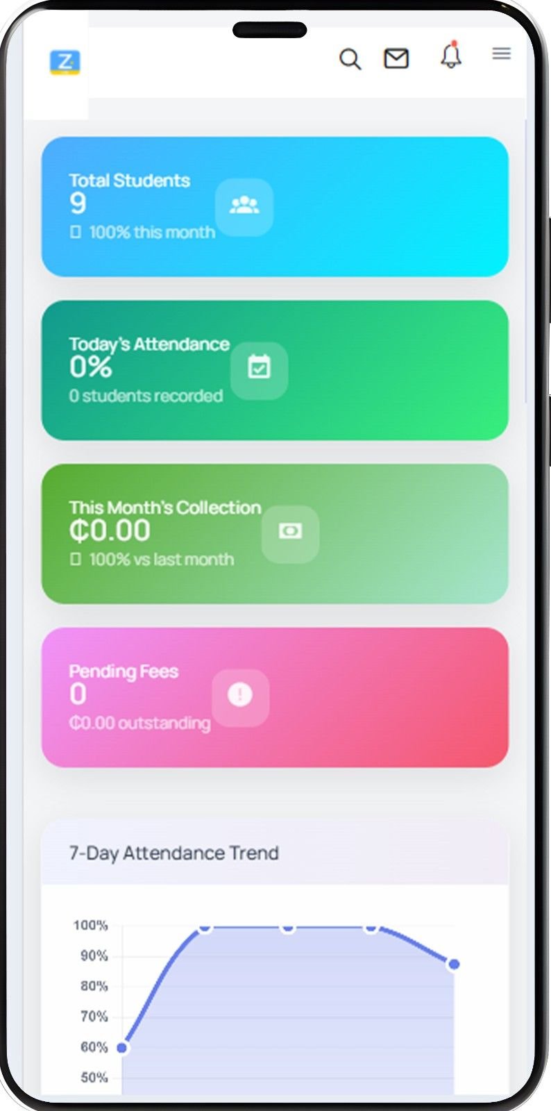 ZenEdu on Mobile